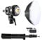 GVM 80W LED Video Light with Bowens Mount Kit, Continuous Softbox Lighting 5600K CRI97+ Dimmable LED Photography Lighting Kit, Studio Lighting for Camera Film Photographic Light with Stand