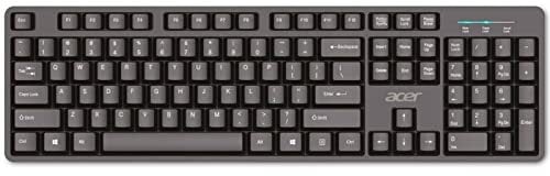 Acer Tastatur 100 USB schwarz inkl. Nummernblock (GP.KBD11.00F) Tastatur