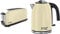 Russell Hobbs Colours Plus Hervidor de Agua Eléctrico (2400 W, 1,7 litros, Acero Inoxidable, Crema) ref. 20415-70 + Colours Plus 21395-56 – Tostadora, Ranura Larga y Ancha