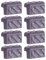 Audio2000'S ACC590KP8 Eckenschutz für Lautsprecher, stapelbar, robust, ABS-Kunststoff, 8 Stück