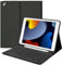 TQQ Custodia Tastiera per iPad (9a, 8a e 7a generazione), Cover con Italiano Tastiera QWERTY, per iPad 10.2, iPad Pro 10.5, iPad Air 3