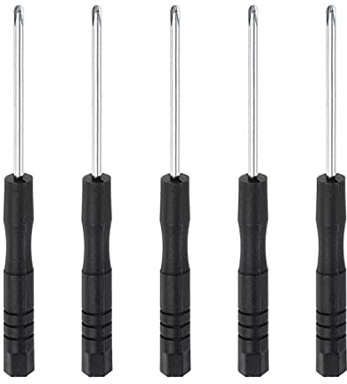 sourcing map Mini Cruciforme Tournevis, 2.0mm Croix Tête pour Montre Lunettes Électronique Réparation, 5 Pcs
