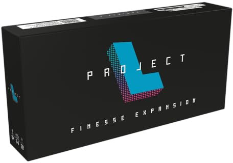 Boardcubator, Project L – Finesse, Erweiterung, Familienspiel, Legespiel, 1-4 Spieler, Ab 8+ Jahren, 30 Minuten, Deutsch, Mehrsprachig