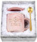 Joymaking 70th Birthday Gift Set - Pink 12oz Ceramic Coffee Mugs for Mum, Coworkers, Friend, Boss - Gift Box Included