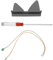 Alternative Kabel for toniebox Tonie, Enthalten elektronische Tasten, Ersatz Ohren, Ersatz Cable 18cm, MP3-Player Zubehör (Äußenohr + Kabel)