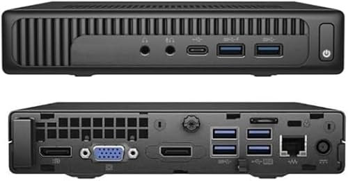 EliteDesk Mini-Computer sofort einsatzbereit, Intel Core i5-6400t RAM 8 GB SSD 256 GB, Office Paket 2021, Windows 11 Pro und WLAN-Stick (Generalüberholt)