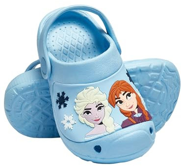 Disney Scarpe Frozen Bambina | Ciabatte Piscina | Scarpette Elsa Frozen Bambina | Blu 26