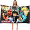 MAJEQZGY Roblox - Asciugamano da bagno con stampa 3D, per bambini, ultra morbido, super assorbente, durata, spiaggia, bagno, viso, adolescente (Swordsman)