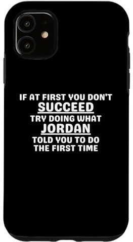 Hülle für iPhone 11 Jordan Lustiger individueller Spruch, Jordan Geburtstag