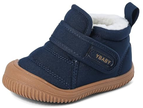 Cheerful Mario 1-5 Anni Stivalitti Bimbo Neonato Invernale Stivali Bambino | Scarpe Primi Passi, Fodera in pile calda, Antiscivolo, Flessibile, Caldo e Confortevole, neonata bimba bambina