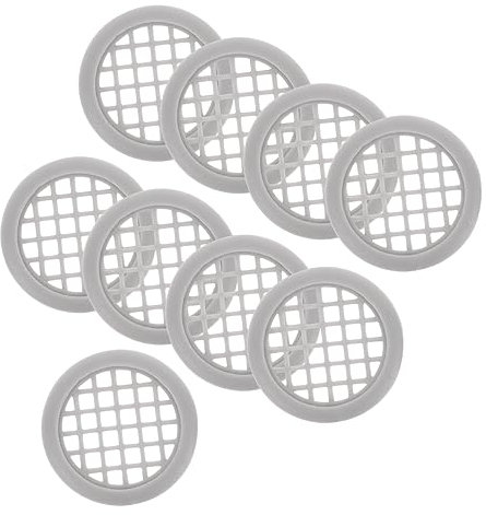 AUTSUPPL 50pcs Cabinet Door Ventilation Covers for Improved Air Circulation Ventilation for Mesh Design Prevents Moisture Build-up