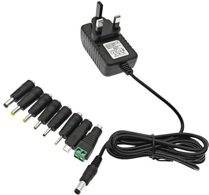 JZK AC Adapter Power Supply Charger AC 100-240V to DC 5 V 1.5A include Micro USB for CCTV Cameras, LED strip lights, Tablet PC Ebook Reader Mirror Lights Bell Alarm, Security Webcam