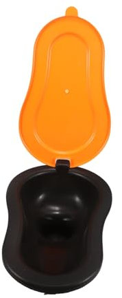 OATIPHO Tragbare Toilette für Erwachsene Mobile Campingtoilette Hockbare Reisetoilette für Baustellen Temporäre Toilette mit Deckel Leichte Toilettenlösung für Outdoor Aktivitäten