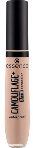 essence CAMOUFLAGE+ MATTE concealer, Nr. 150, Nude, langanhaltend, mattierend, abdeckend, matt, vegan, ölfrei, ohne Parabene, ohne Mikroplastikpartikel, 1er Pack (8ml)