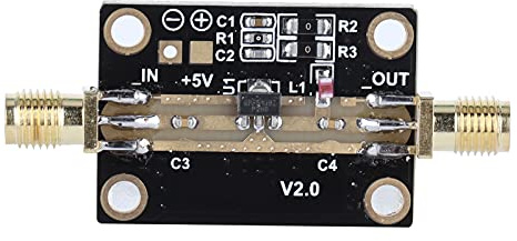 Rf Wide Band Amplifier 19dB Gain 0.05-4GHz 50 Ohm | 0.6dB noise figure, SMA female connectors, 5V 90mA module, for transceivers repeaters wireless communication