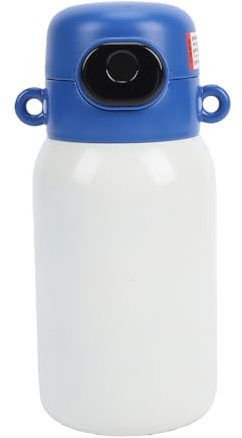 HUSHUI Bouteille D'eau Isolée par Digitale avec Technologie de Verrouillage Intelligent pour les Voyages Scolaires en Plein Air, Récipient Sous Vide en Acier Inoxydable de 550 Ml