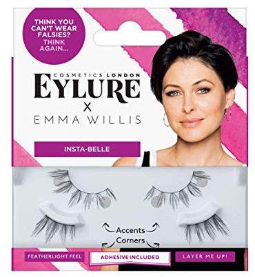 Eylure x Emma Willis Strip Lashes- Insta Belle 1 Count (Pack of 1)