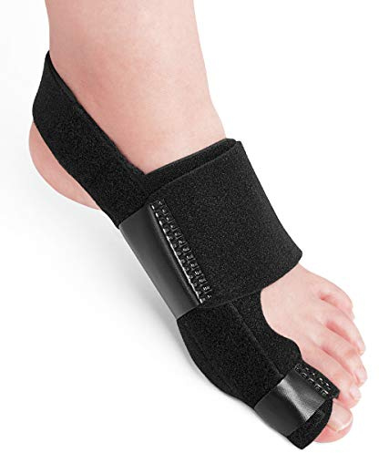 Bunion Correctors Ideal for Big Toes Bent Toes and Pain Relief, AVIDDA Bunion Splints Big Toe Straightener for Day Night Time Bunion Relief, 1 PC Corrector Left (No Separators)