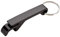 Ogquaton Portachiavi Apribottiglie da tasca Tasca in metallo Spaccatura in metallo Portachiavi Bulk Accessori da cucina Bar Tool Bar con Claw Bar (nero) Pratico e popolare