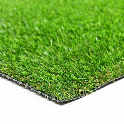 Steffensmeier Kunstrasen Glasgow | Sonnenstunden: 20.000 | 22 mm | Outdoor | Meterware | wasserfest | Grün, Größe: 300x350