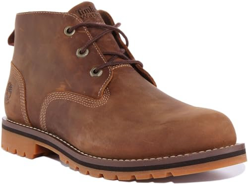 Timberland Larchmont II Waterproof Chukka, Stivali Uomo, Marrone ( Rust Full Grain), 45 EU