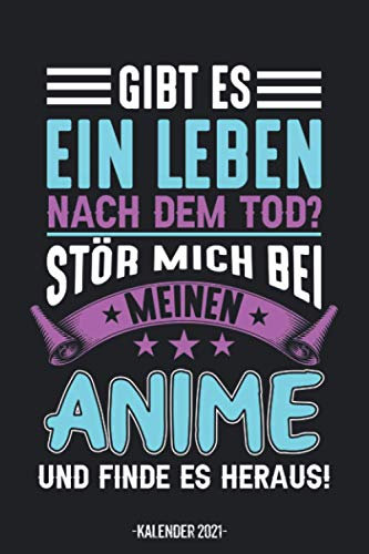 Anime Kalender 2021: Anime Taschenkalender 2021 / Terminplaner 2021 / Jahresplaner 2021 / DIN A5 12 Monate September bis Dezember / Jede Woche eine Seite