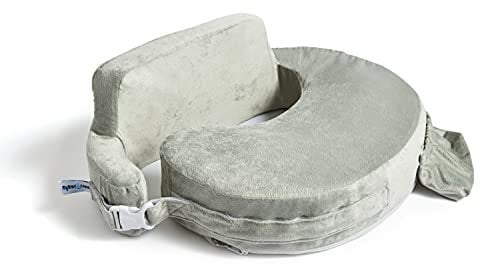 My Brest Friend Super Deluxe Breastfeeding Pillow, Platinum 1 Count (Pack of 1)
