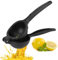 Spremiagrumi, spremiagrumi manuale in lega di zinco spremiagrumi spremiagrumi spremiagrumi strumento spremiagrumi(Nero)