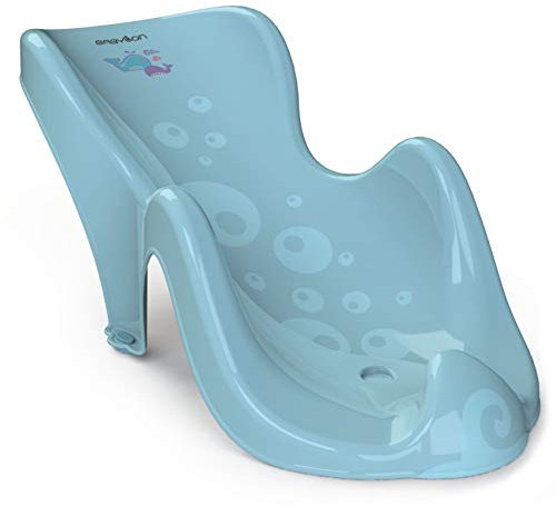 BABYLON asiento bañera bebe Aqua Mini hamaca bañera bebe silla bañera bebe adaptador bañera bebe azul