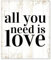 Rustic Wood Sign All You Need Is Love Retro Hanging Wooden Plaque Farmhouse Wall Art Decor, Funny Quotes Sign Housewarming Gift 10x12in, Vertical Indoor/Outdoor Decorations