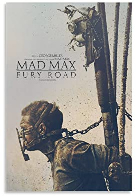 Mad Max Fury Road Filmposter Dekoratives Gemälde Leinwand Wandkunst Wohnzimmer Poster Schlafzimmer Gemälde 40 x 60 cm