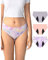 Neione Periodenunterschwäsche Mittlere Blutung Perioden Unterwäsche Menstruation Unterhosen Damen Menstruationsunterwäsche Große Größen 3er Pack Fairy XXL