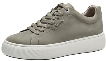 Tamaris Damen Sneaker Low Leder; SAGE/grün; 37 EU
