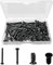 120 Stk PC Schrauben Set, M3.5*3mm/M5*10mm Kühlerlüfterschraube, PC Gehäuse Fan Schrauben, Lüfter Schrauben, Kühler Fan Mount Schrauben, Computer Ventilatorschrauben für Gehäuse, Motherboard, Lüfter