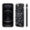 Exawo Carbon Handyhülle kompatibel mit iPhone (Silber, iPhone 14 Pro)