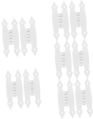 Gatuida 10pezzi Cerniere Antiche Forma Per Armadi Cerniere Decorative Per Porte e Scatole Facili Da Installare e Resistenti Design Elegante Per Casa e Giardino