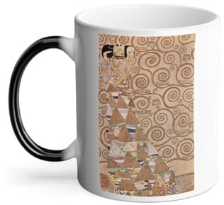 Mug Thermo-réactif Tasse Magique - Gustave Klimt/L'Attente - 325 ml