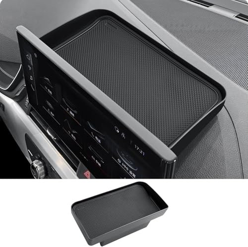 CDEFG Kompatibel mit Audi A4 B9 / A5 F5 Q5 FY 2020-2023 2024 Mittelkonsole Organizer 10,1 Zoll Aufbewahrungsbox Handschuhfach Aufbewahrung Auto Center Console Tray Zubehör (Instrumententafel)