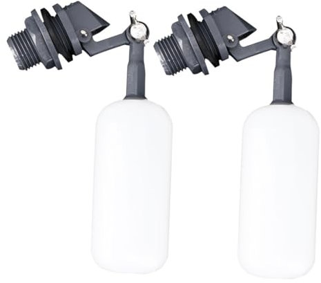 HOMSFOU 2stücke Schwimmerventil Für Wassertrog Aquarium Wasserschwimmerventil Automatischer Wasserstandsregler Luftbefeuchterventil Luftbefeuchterzubehör