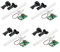 4 Stück Typ-C-Luftbefeuchter-Modul, USB-Sprühmodul, Leiterplatte, kein Schalter, Zerstäubung, Leiterplatte, Sprühnebel, Nebelmaschine für DIY-Inkubatoren