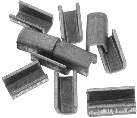 BESPORTBLE 10pcs Iron Hoe Clip Parts for Garden Tools Secure Attachment Replacement Clips for Hoe Head and Hammer Handle Fixing Accessories Versatile Gardening Tool Components