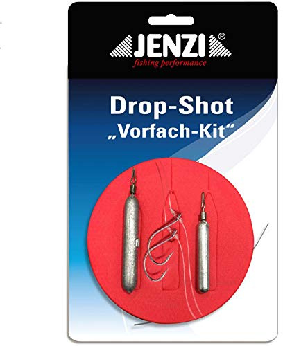 Jenzi Drop Shot Vorfach-Kit,Ready to Fish