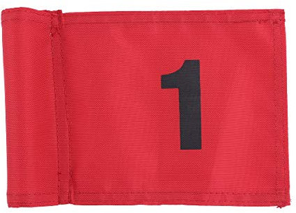 LIOOBO Golf Flag Practice Number 1 Golf Flags Traning Golf Putting Flags Portable Golf Flags for Indoor Outdoor Backyard Garden