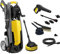 Lavor Predator 160, Nettoyeur haute pression électrique eau froide 2500W 160 bar, 510 L/hr, Chariot avec poignée ergonomique, roues, Accessoires, Système d'arrêt automatique, Jaune et Noir