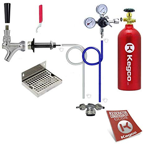 Kegco Kegerator Door Mount Conversion Kit Single Tap Without
