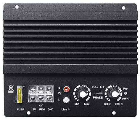 YONGYAO Leistungsverstärkerplatine Leistungsstarker Bass-Subwoofer-Verstärker Amplify-Modul 12V 300W für Car Audio Stereo