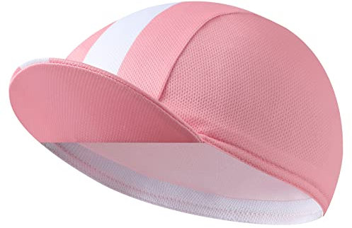 BikingBros Mehrfarbige Fahrradmütze – Polyester Radfahren Hut unter Helm