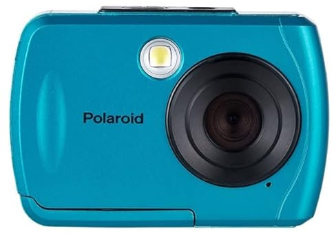 Polaroid IS049 HD Waterproof 16MP Digital Camera, 2.4” LCD Display Portable Handheld Action Waterproof Digital Camera, Teal