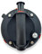 Ventosa manual con manómetro profesional, diámetro de 20 cm, ventosa para baldosas, ventosa, cristal, cerámica, mármol, capacidad 200 kg