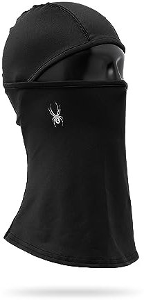 Spyder Herren Pivot Balaclava Ski Warm Face Mask Sturmhaube, Schwarz, Einheitsgre